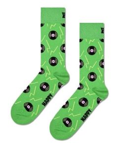 Happy Socks: Vinyl Green Sock
