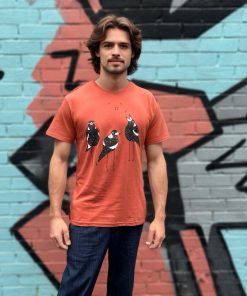 Singing Magpies Ginger Spice Mens Tee