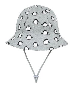 Bedhead: Toddler Bucket Sun Hat Penguin