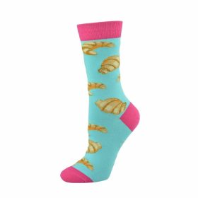  Womens Croissant Bamboo Sock