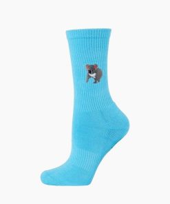 Bamboozld: Womens Koala Zoo Conservation Sock - Sky