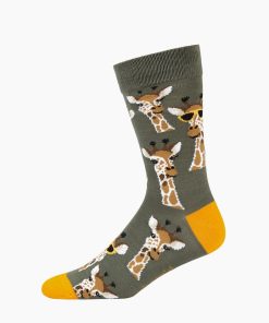 Bamboozld: Mens Cool Giraffe Bamboo Sock