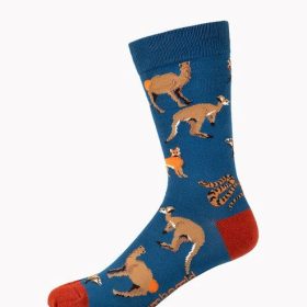  Mens Outback Animals Bamboo Sock