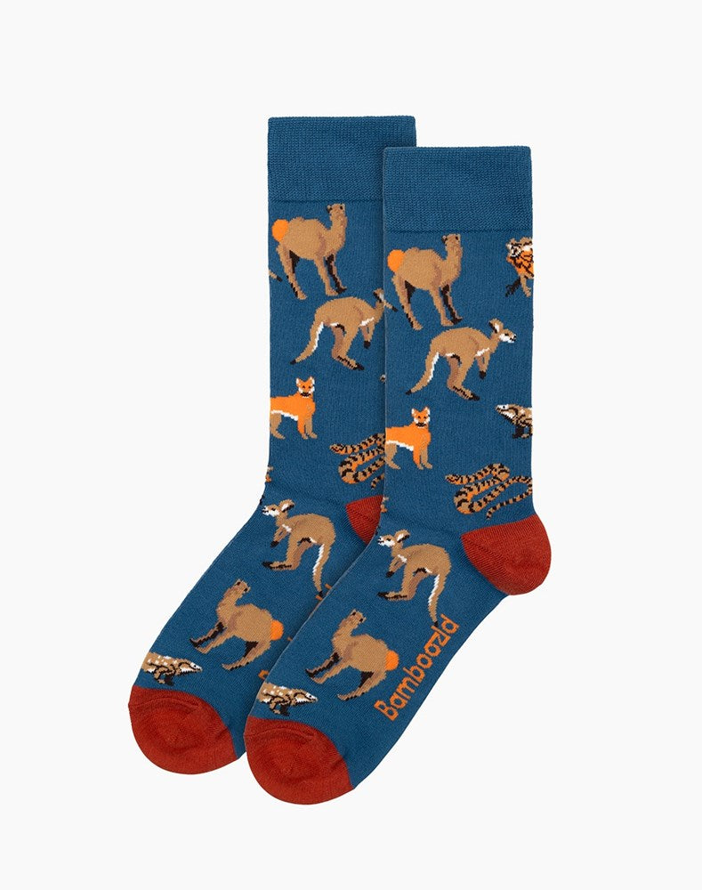 Bamboozld: Mens Outback Animals Bamboo Sock - Image 3