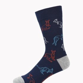  Mens Sketch Roos Bamboo Sock