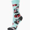Bamboozld: Womens Meowy Christmas Bamboo Sock