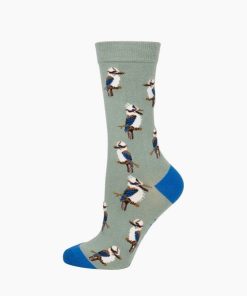 Bamboozld: Womens Kookaburra Bamboo Sock - Light Khaki