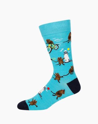  Mens Quokka Adventure Bamboo Sock