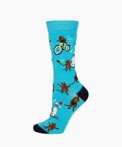 Bamboozld: Womens Quokka Adventure Bamboo Sock