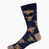 Bamboozld: Mens Hylander Cow Bamboo Sock