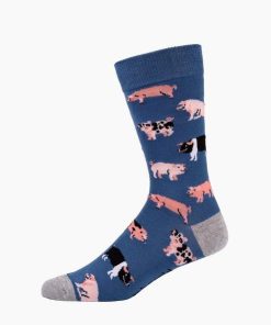 Bamboozld: Mens Oink Bamboo Sock