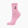 Bamboozld: Womens Quarter Crew Rock Wallaby Bamboo Sock