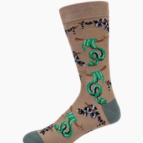  Mens Snake Bamboo Sock