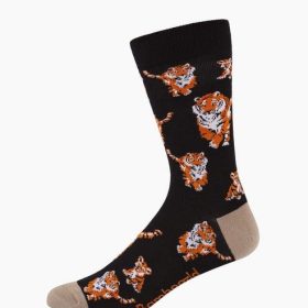  Mens Tigers Bamboo Sock
