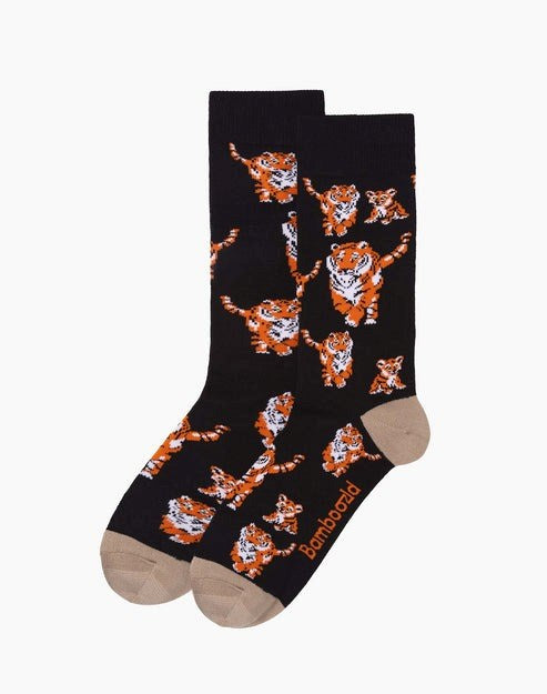 Bamboozld: Mens Tigers Bamboo Sock - Image 3