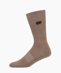 Bamboozld: Mens Wombat Zoo Conservation Sock Stone