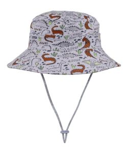Bedhead: Kids Bucket Hat Jurassic 3-6Y