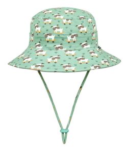 Bedhead: Kids Classic Bucket Sun Hat Ollie 3-6Y