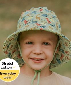 Kids Classic Bucket Sun Hat - Dino Size 54cm / 3 to6 years