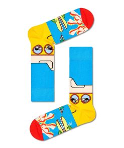 Happy Socks: Beatles Yellow Submarine Light Blue