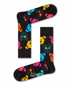 Happy Socks: Dog Black Multi