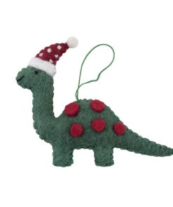 Pashom: Xmas Ornament Dinosaur Hat Green