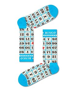 Happy Socks: Bingo Blue White ML