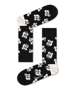 Happy Socks: Doggo Black White