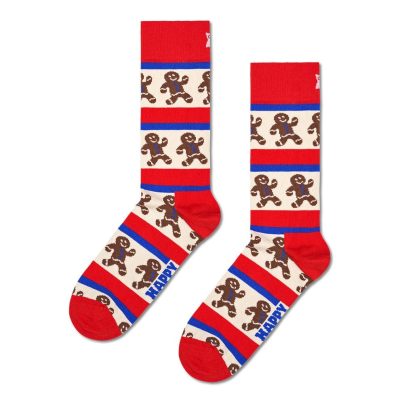  Gingerbread Stripe Sock