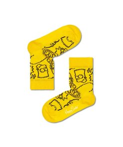 Happy Socks: Kids The Simpsons Family Yellow