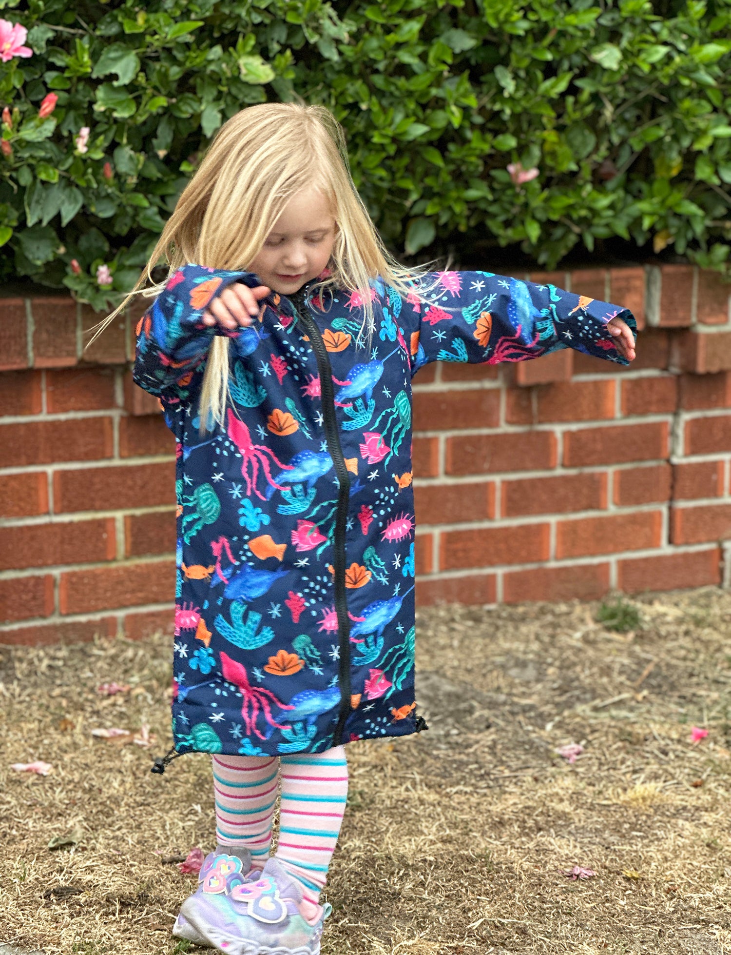 Raincoat Tropical Seas Kids - Image 5