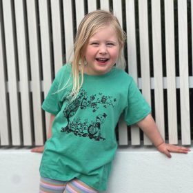 Magic Garden Green Spruce Kids Tee