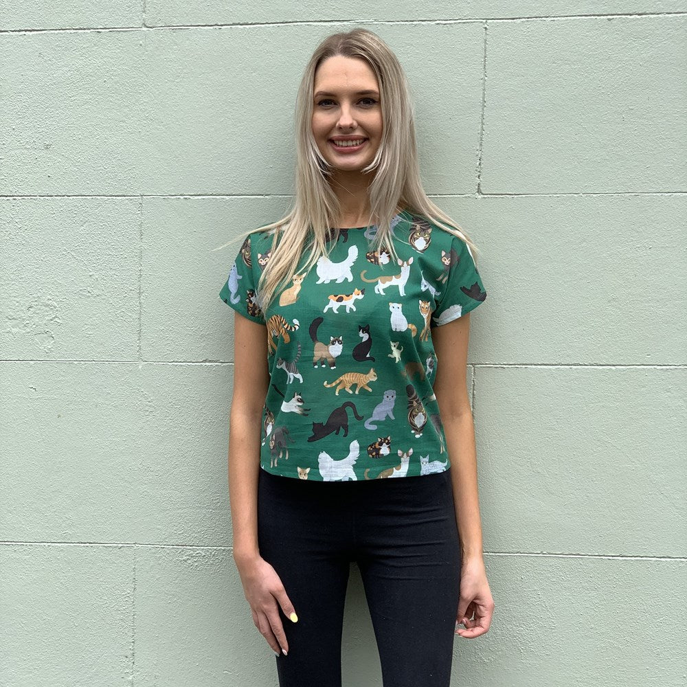 Clowder of Cats Womens Top - Image 2