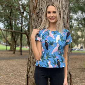 Cockatoos Flora Womens Top