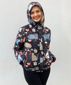Puffer Jacket: Jungle Cats