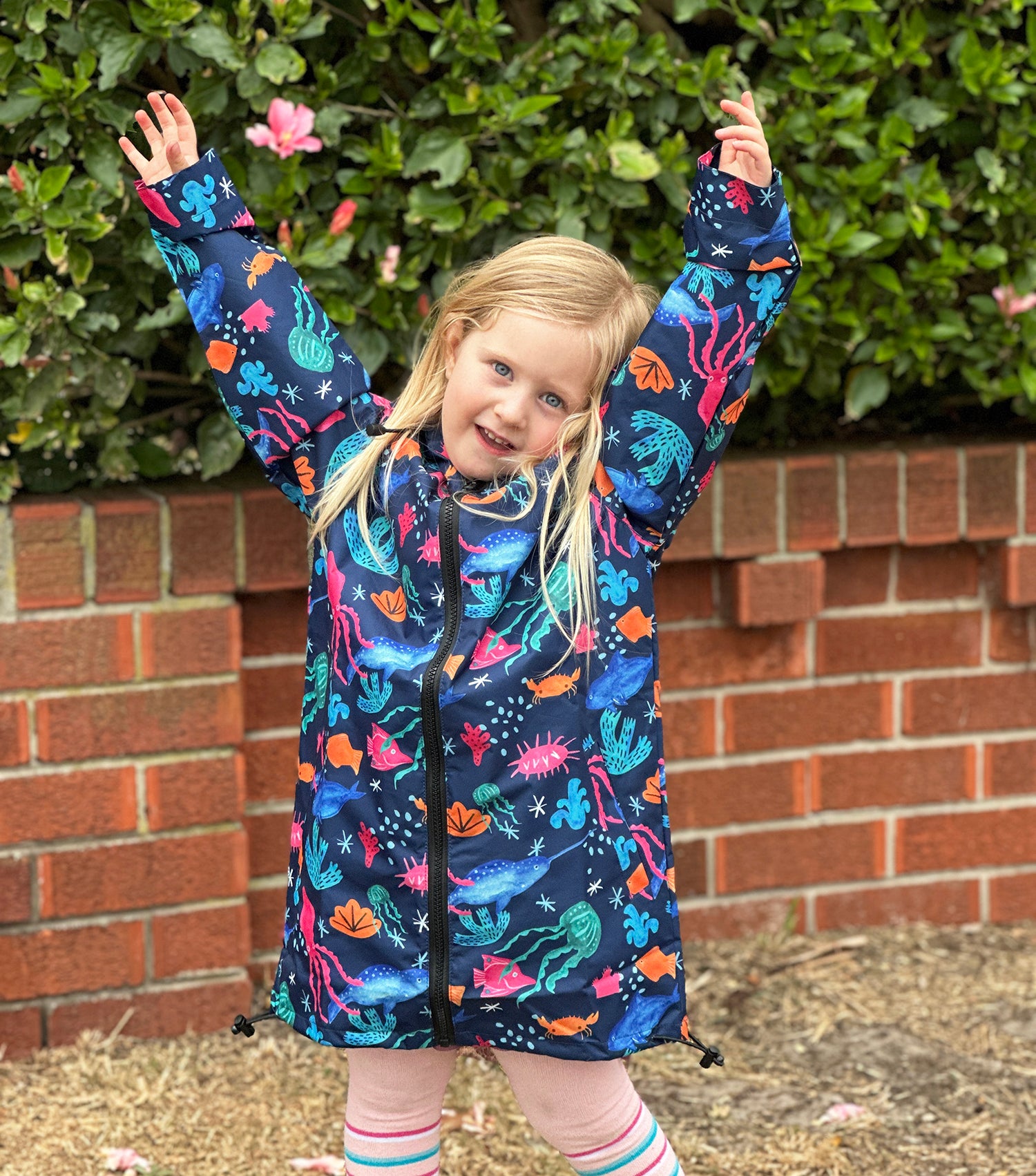 Raincoat Tropical Seas Kids - Image 4
