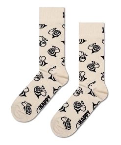 Happy Socks: Bee White