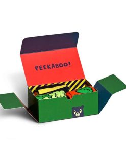 Happy Socks: Gift Set Kids Peek-A-Boo 3pk 4-6Y