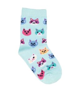 Socksmith: Kids Socks 4-7 Yrs Cats Meow
