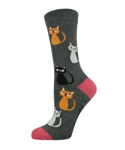 Bamboozld: Womens Cat Bamboo Sock