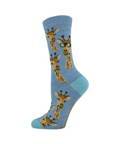 Bamboozld: Womens Giraffe Bamboo Sock