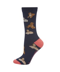 Bamboozld: Womens Cavoodles Bamboo Sock