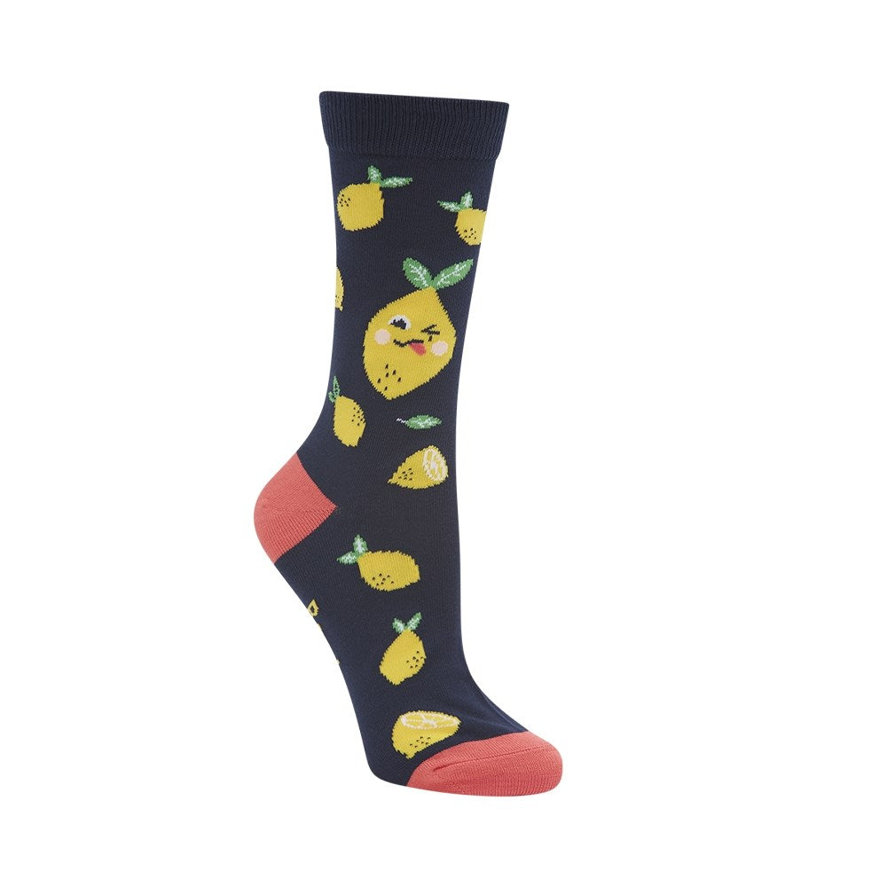 Bamboozld: Womens Sour Puss Bamboo Sock - Image 2