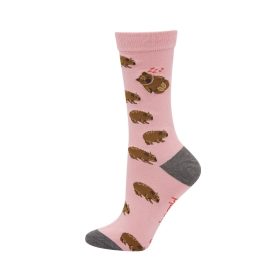  Womens Wally Wombat Bamboo Sock