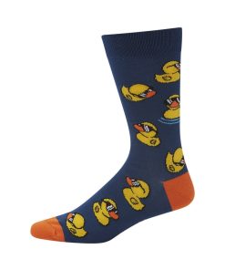 Bamboozld: Mens Duck Thugs Denim Bamboo Sock