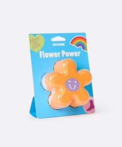 Eat My Socks: Flower Power Orange