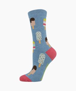 Bamboozld: Womens Icypole Blue Bamboo Sock