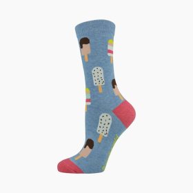  Womens Icypole Blue Bamboo Sock