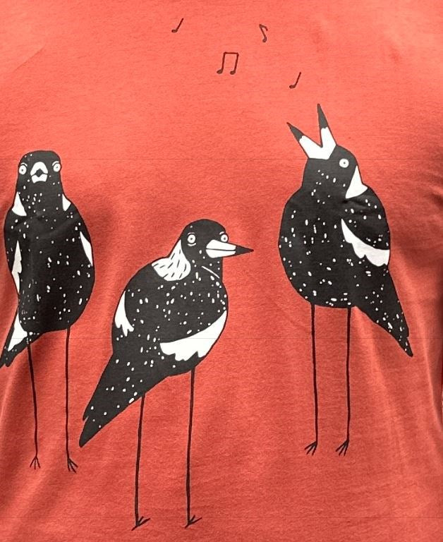 Singing Magpies Ginger Spice Mens Tee - Image 2