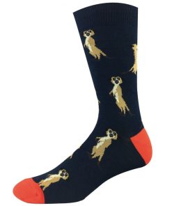 Bamboozld: Mens Meerkat Bamboo Sock
